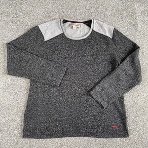 Tommy Bahama Men's Fleece Lined Crew Neck Cozy Lounge Sweatshirt Gray Size XL